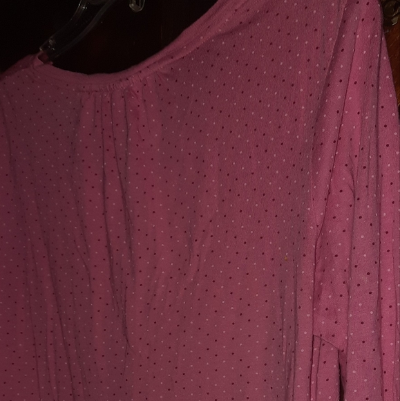 🍀3/15 Woman's Maternity Pokla Dot long sleeve shirt - Picture 4 of 6